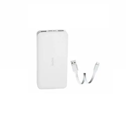 پاوربانک شیائومی مدل Redmi ظرفیت 10000 میلی آمپر ساعت به همراه کابل تبدیل microUSB (4)